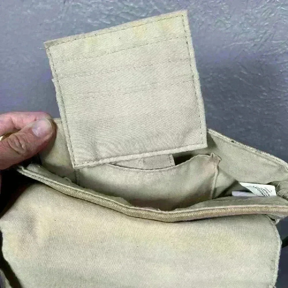 ROSETTI Woven Fabric Crossbody Purse Beachy Earthy Striped Women Small - Picture 8 of 12